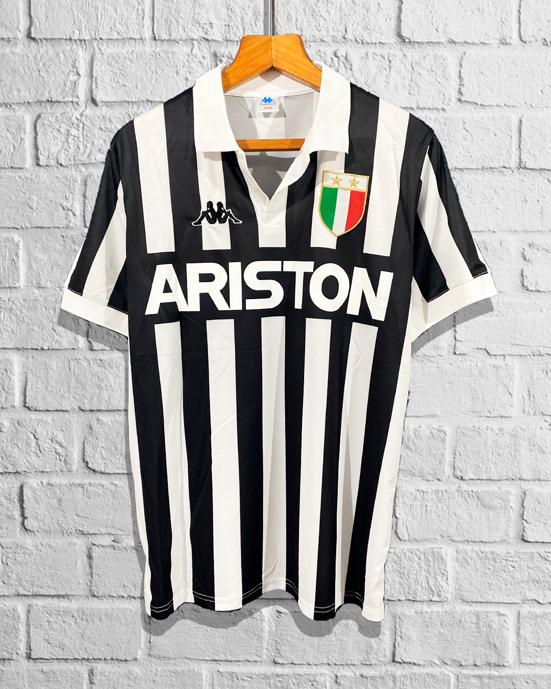 Jersey Retro Juventus 1984 1985 Local Platini