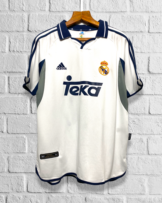 Jersey Retro Real Madrid 2000 2001 Local Figo