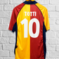 Jersey Retro Roma 2001 2002 Champions League Totti dorsal